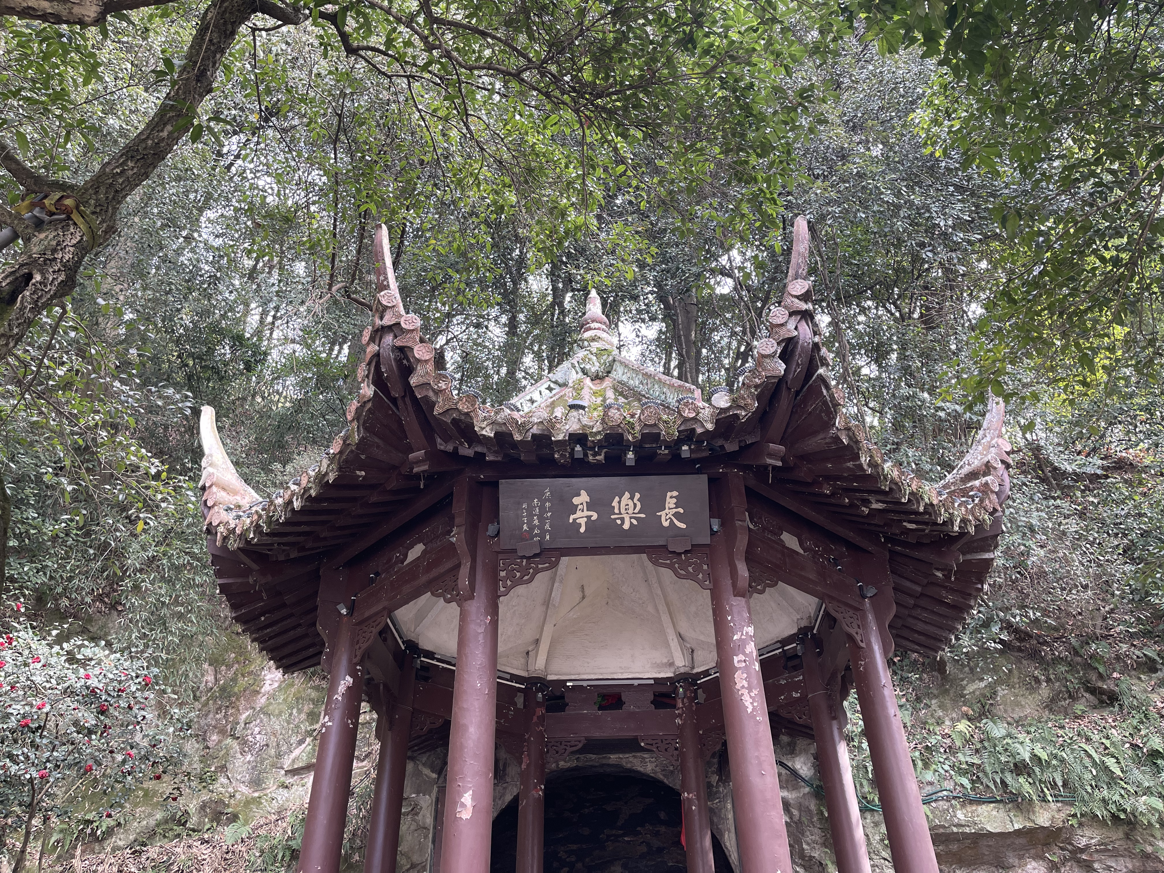 园内的长乐亭（付曦地 摄）