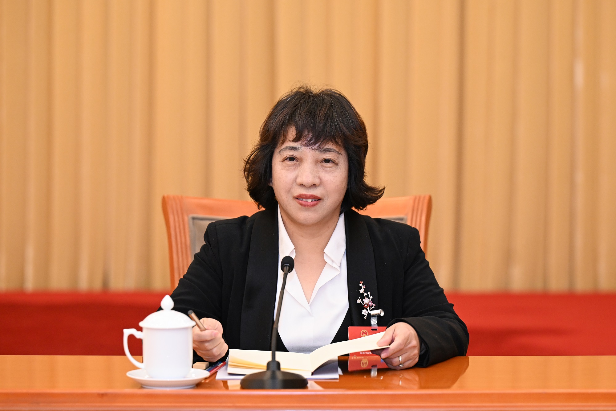 全国人大代表、闽南师范大学生物科学与技术学院院长陆銮眉（受访者供图）