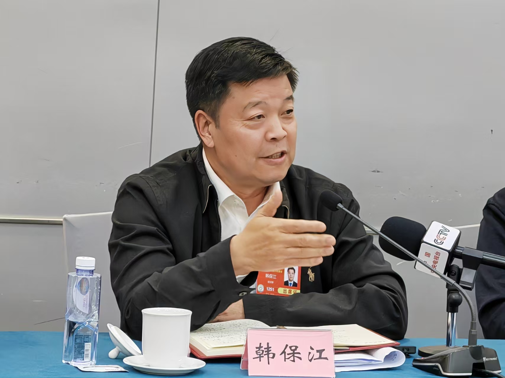 全国政协委员、中共中央党校（国家行政学院）教授韩保江