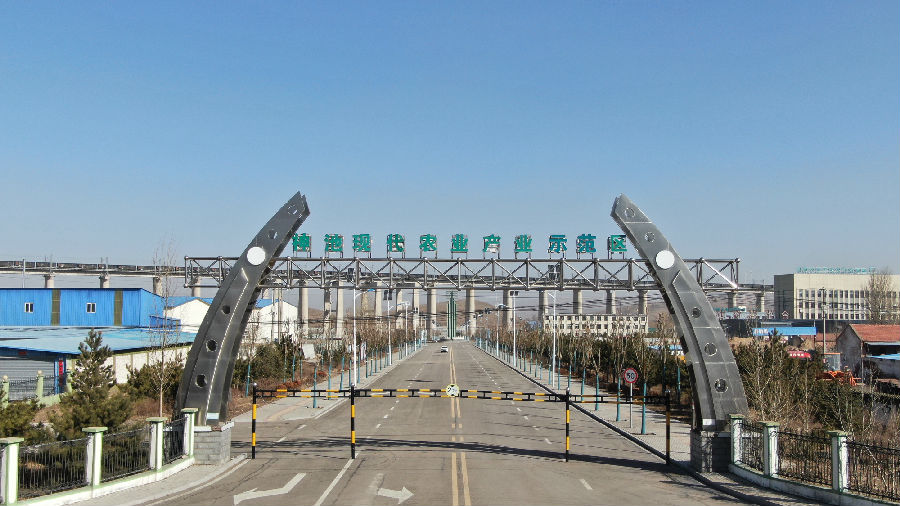 神池现代农业产业示范区（詹俊杰 摄）