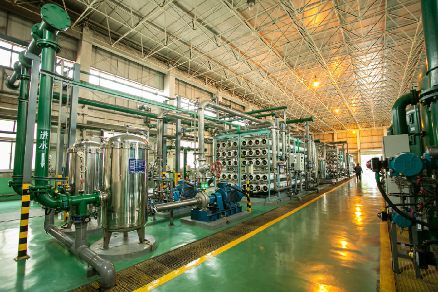 化肥产业生产线 （晋晓 摄）