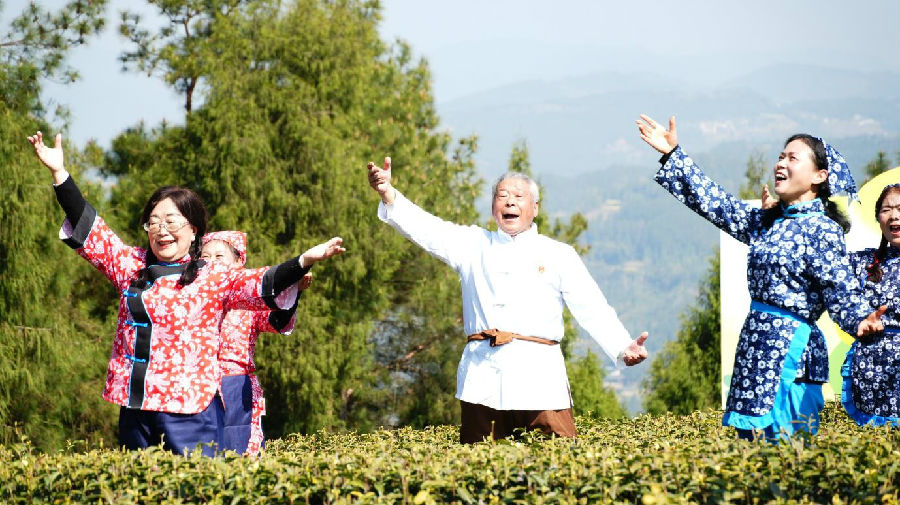 山歌对唱（刘连福  摄）