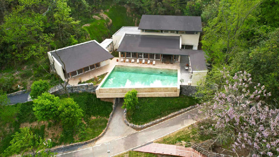 大乐之野民宿。（张立 摄）