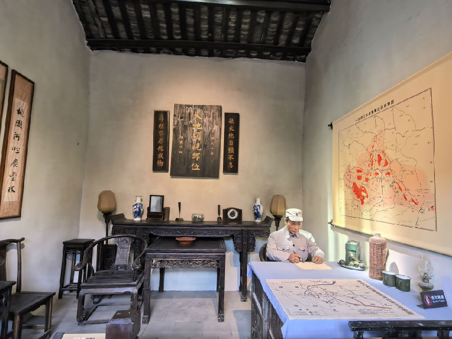 新四军第五师司令部旧址。（余惠玲 摄）