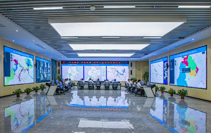 丹江口市水质安全保障指挥中心（丹姜璇 摄）