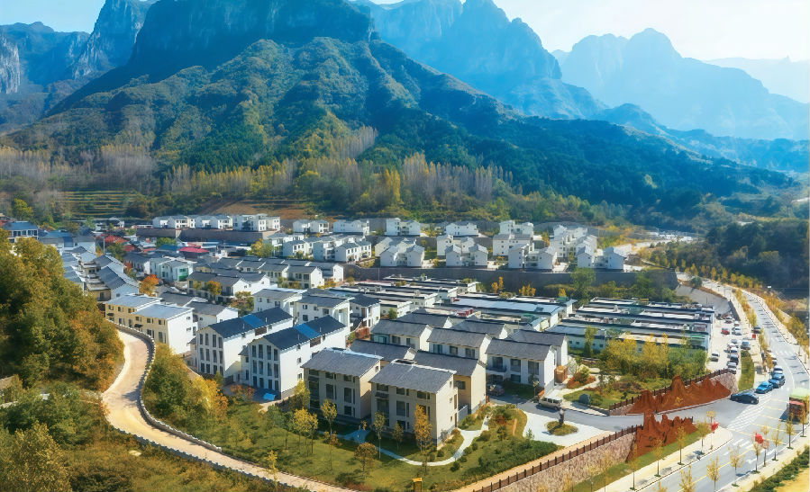  “花美时”依山而建展现太行山民宿风貌（晋晓 摄）