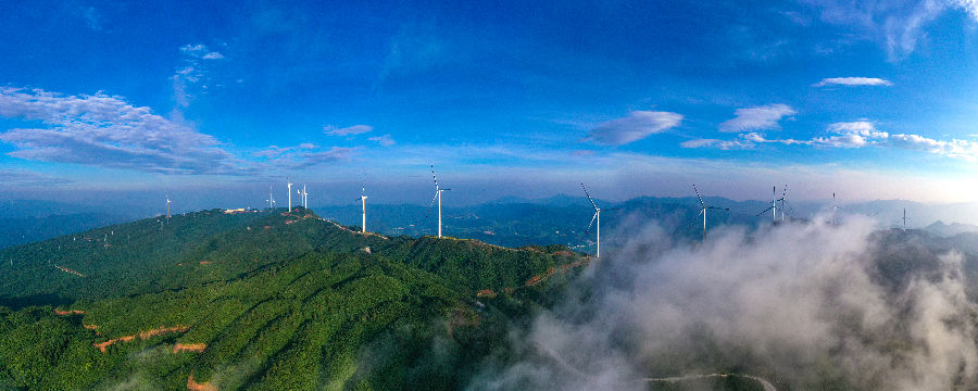 古蔺风力发电（刘学懿 摄）